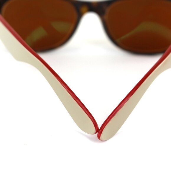 Ray-Ban Black and Red Sunglasses - Picture 10 of 10